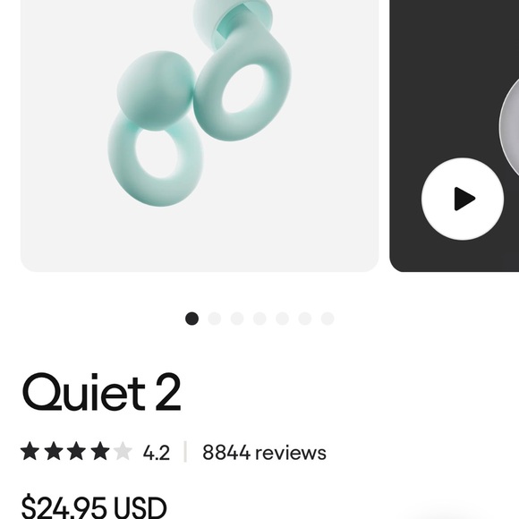 Loop Quiet Earplugs - mint green - Picture 4 of 5